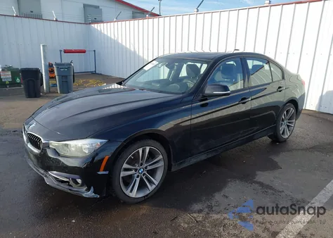 2016 BMW 328I xDrive z USA, uszkodzony, nr VIN WBA8E3G5XGNU03405